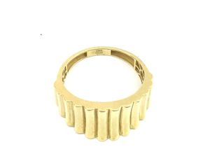 anillo oro 18k con circonita