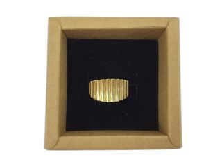 anillo oro 18k con circonita