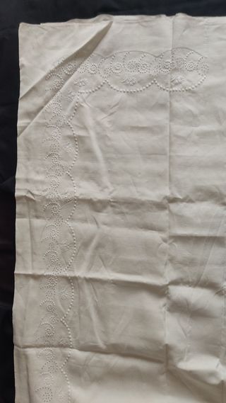 SÁBANAS ANTIGUAS DE LINO PARA CAMA DE 150