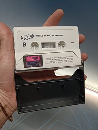 videojuevo, msx , Wells & Fargo,  MSX
