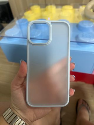 Custodia JETech per iPhone 13 Pro - Blu traslucido