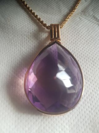 Colgante Oro 18K con Bolivianita