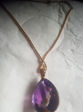 Colgante Oro 18K con Bolivianita