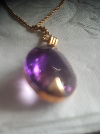 Colgante Oro 18K con Bolivianita