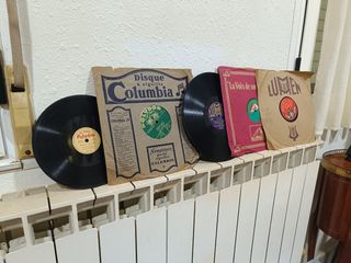 Lote 20 discos de pizarra