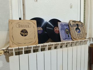 Lote 20 discos de pizarra