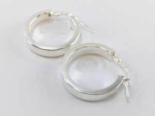 argollas plata 925mm