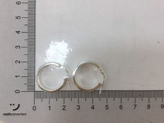 argollas plata 925mm