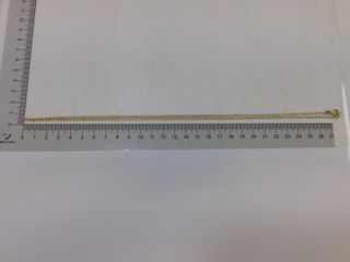 cadena oro 18k 25cm