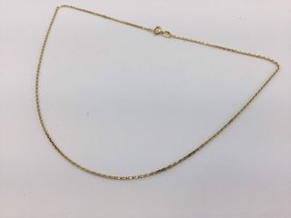 cadena oro 18k 20cm