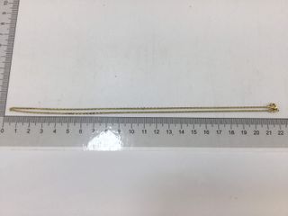 cadena oro 18k 20cm