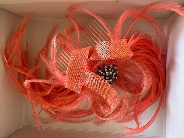 Tocado Nupcial Coral