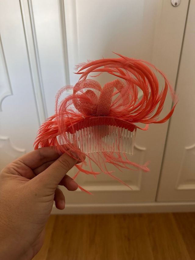 Tocado Nupcial Coral