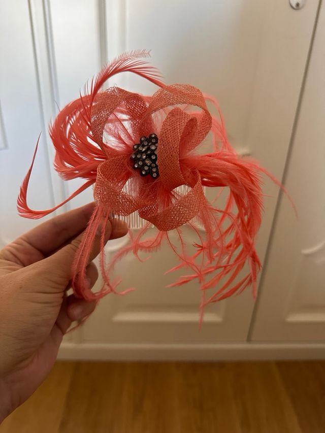 Tocado Nupcial Coral