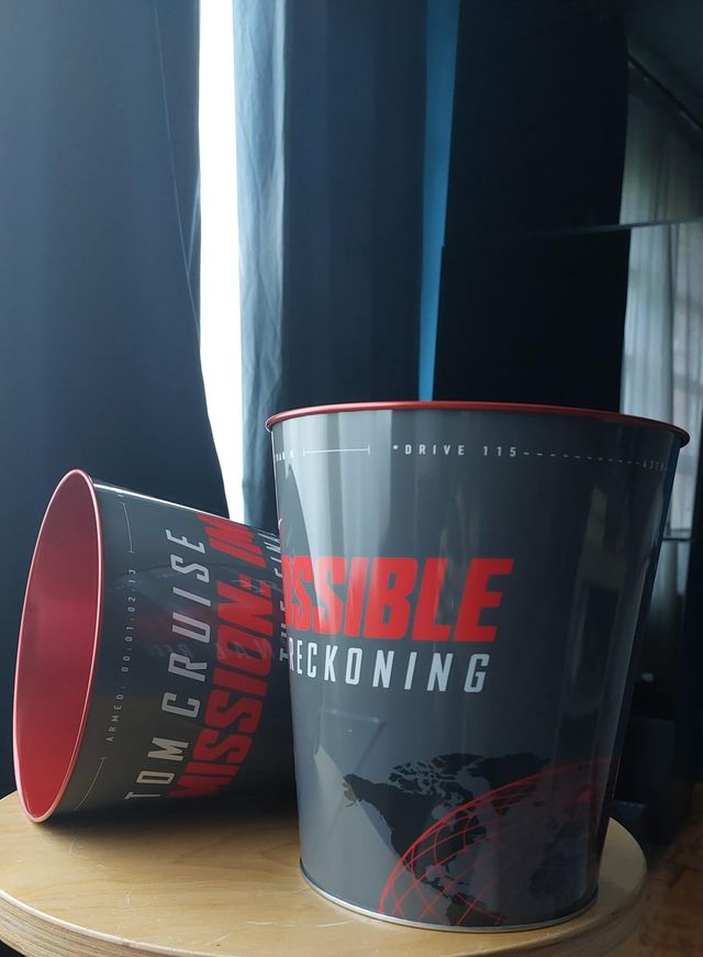 2 Cubos Palomitas Misión Imposible