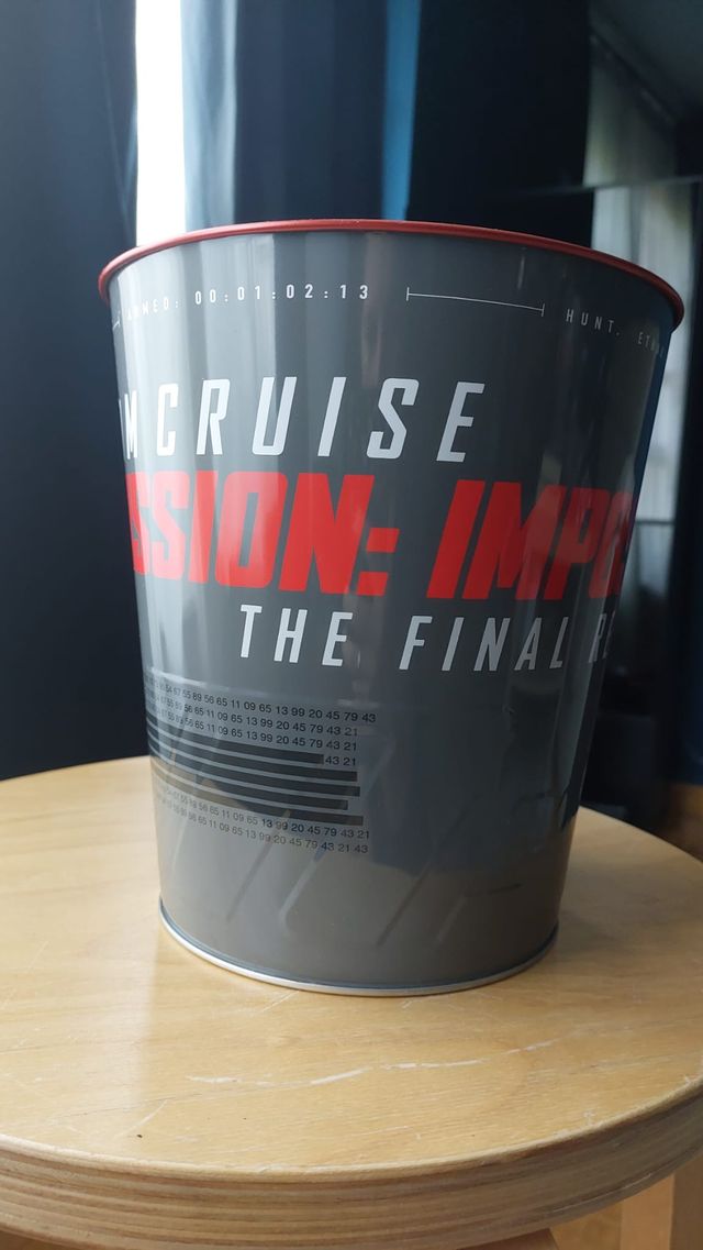 2 Cubos Palomitas Misión Imposible