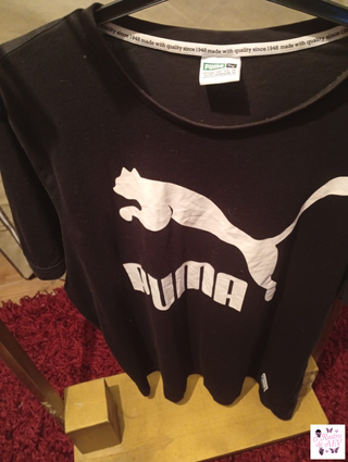 Camiseta Puma Negra Talla XL