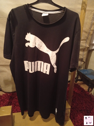 Camiseta Puma Negra Talla XL