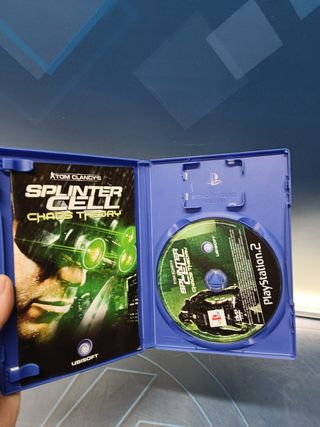 videojuego, Splinter Cell: Chaos Theory (PS2) Playstation 2 - Completo
