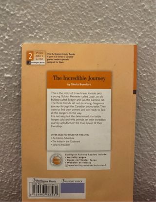 INCREIBLE JOURNEY ESO2 ACTIVITY