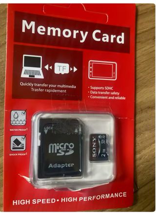 MicroSD Sony -2 TB