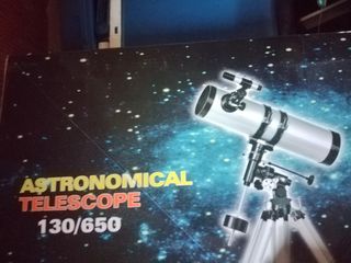 Telescopio astronómico
130/650
