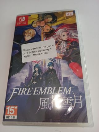 Fire Emblem Three Houses Switch Precintado