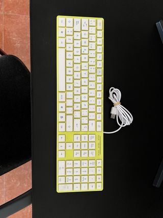 Teclado USB Slim completo con teclado numérico – D