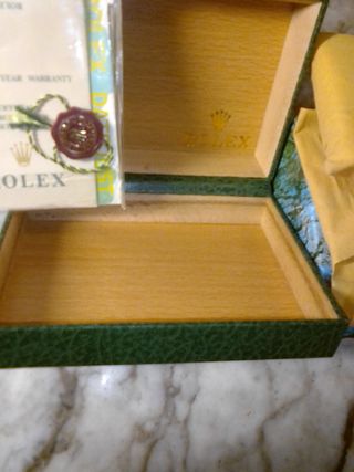 Caja de reloj Rolex Oyster original