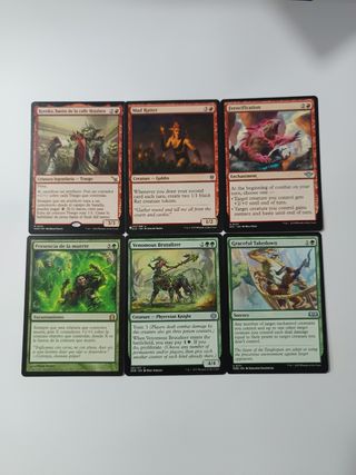 Mazo Magic Personalizado, (Rojo Y Verde).