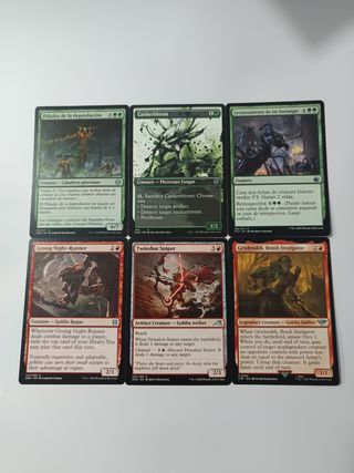 Mazo Magic Personalizado, (Rojo Y Verde).