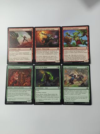 Mazo Magic Personalizado, (Rojo Y Verde).