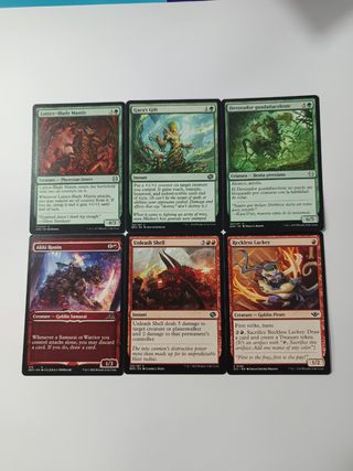 Mazo Magic Personalizado, (Rojo Y Verde).