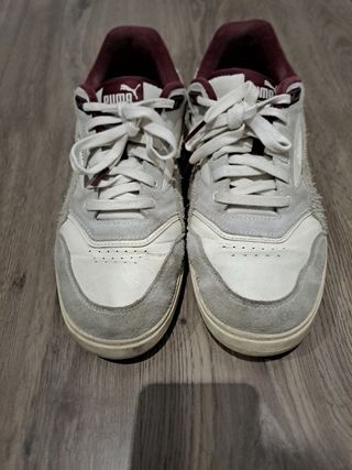 Zapatillas Puma Grises y Blancas