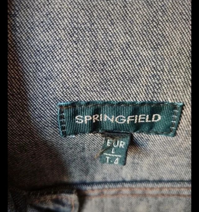 Cazadora Vaquera Springfield Azul