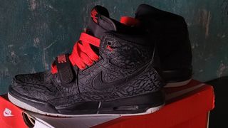 Nike Air Jordan Legacy Elephant Print Black/Red