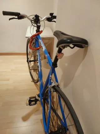 Bicicleta OKLAN talla 50 cm urbana y estilo fixie