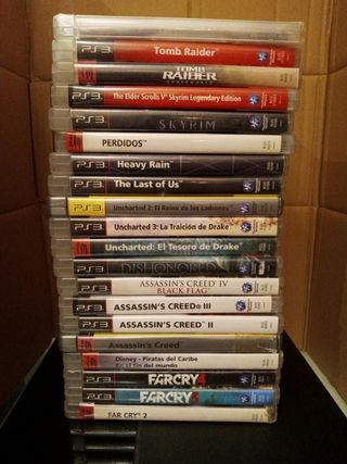 Pack 20 Juegos PS3