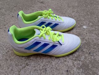 Zapatillas Adidas Blancas y Azules