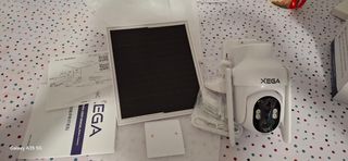 Cámara Vigilancia XEGA con Placa Solar y Batería