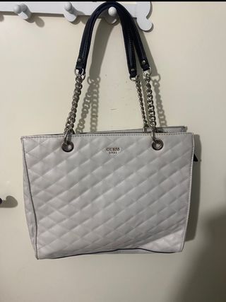 Borsa Guess Grigia Trapuntata