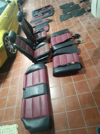 Sillónes  delantero,  trasero, paños de puertas