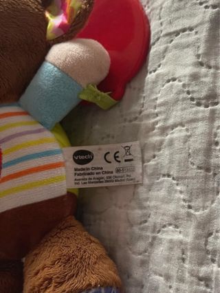 Mono Peluche Interactivo Vtech Bebé
