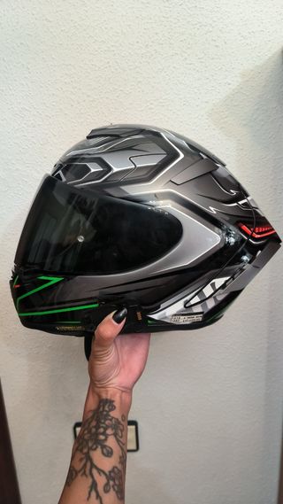 Casco Moto SHOEI X-Spirit III Aerodyne Verde