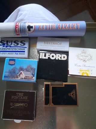 Confezioni fiammiferi pubblicitarie vintage