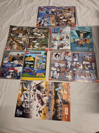LOTE 4 REVISTAS/MAGAZINE LEGO STAR WARS