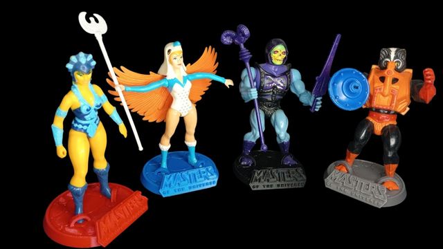 Basi Stand MOTU He-Man Grandi Maschi e Femmina