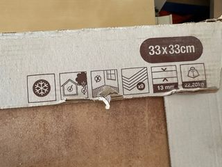 3 cajas de Baldosas Gres Esmaltado Artens 33x33cm