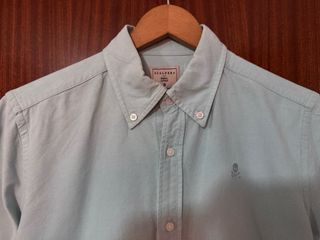 Camisa Scalpers Verde Agua talla 38