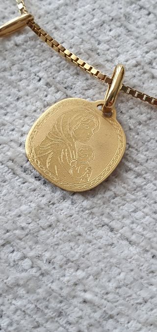 Collana in oro 750 con pendente